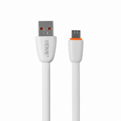 Kabel USB micro 1m biały VIDVIE CB411 2A